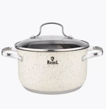 Кастрюля нержавеющая 4,7 л RASHEL Стефани R-407в