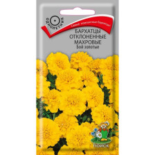 Семена Бархатцы отклонен махров  Бой золотые (Поиск)