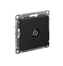Розетка TV скрытой установки Atlas Design ATN001093 коннектор карбон