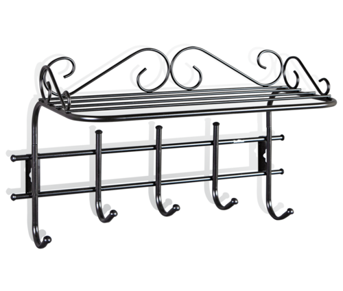 Вешалка Грация 2/5 черный/черный В2-67