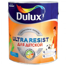Краска Ultra Resist ДЛЯ ДЕТСКОЙ BW (2,5л) Dulux 