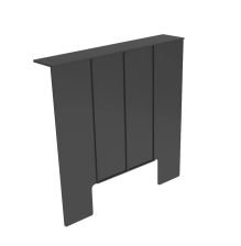 Перегородка-сифон для дождеприемника 300х300х300 Gidrolica пластик (210)