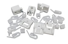 Комплект монтажный для однополосного профиля, 2м, Эскар