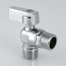 Кран шаровой угловой  для подключения сантех приборов 1/2"х3/4" VALTEC VT.392.N.05
