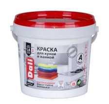 Краска для кухни и ванной база А 0,9л Dali