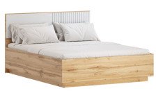 Кровать "Адель" Р3 396.07 Дуб вотан+Пудра