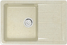 Мойка 740х490 искусственный камень бежевый 16/Q2