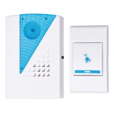 Звонок беспроводной Uniel UDB-Q031 W-R1T1-32S-100M-WH белый, 32 мелодии, 80м,TM Volpe