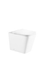 Унитаз приставной P03 безободковый с сиденьем ДП тонкое