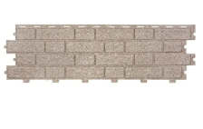Сайдинг цокольный Brick Work "Кирпич Сильвер" (0,350 х 1,14м) Tecos (16)