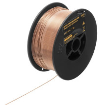 Проволока сварочная омедненная 0,8 мм 1 кг ER70S-6 DENZEL