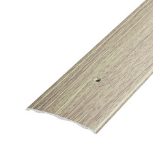 Порог АЛ-163 стык 1,35 м дуб беленый 28 мм