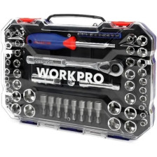 Набор инструментов 63пр в кейсе WORKPRO WP202566