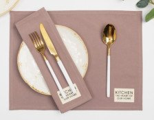 Набор салфеток саржа Kitchen сиреневый 30х40 см 2 шт Этель