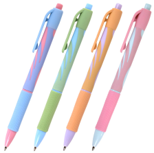 Ручка шариковая синяя 0,7 мм Brauberg автоматическая Ultra RT-Pastel 143933