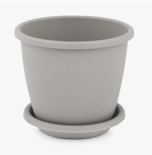 Горшок с/п Афина 25,8л 43х26,5см серый