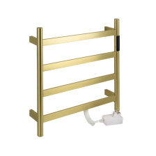 Полотенцесушитель KRAFTTE электрический 475х505х90мм бронза 75W, 220V, нерж сталь 44041