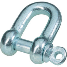 Скоба такелажная прямая оцинкованная 6 мм