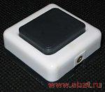 Кнопка для звонка А10,4-001 6А 250W прямоугольная