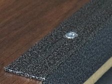 Порог АЛ-169 угол 1,0 м серебро 23х23 мм