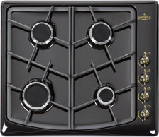 Стол бытовой газовый СН 1211 Е83 (59х51х9,5см)(цвет:черный глянцевый, эмаль)