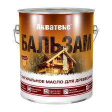 Акватекс-бальзам (натуральное масло для древесины) 0,75л бесцветный 