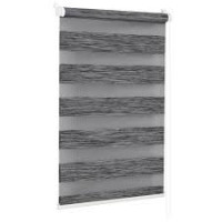 Штора мини День-ночь СРШ-01МК-4306 38(34)х160 серый