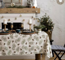 Скатерть Этель "Christmas tree" Цвет: Тематический, Размер: 149х220
