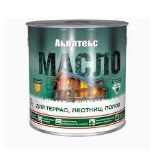 Акватекс масло для террас, лестниц, полов б/ц (0,75л)