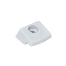 Кляймер №2 пластиковый белый (4мм)