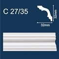 Плинтус потолочный С27/35 2,0м 32х32 (140) 
