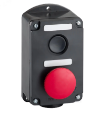 Пост кнопочный ПКЕ 222/2 красный (гриб)