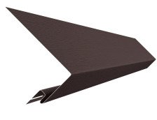 Планка околооконная широкая 230мм Коричневый 3м ELLKA (6)