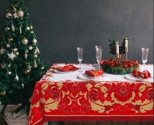 Скатерть саржа Этель Сказочные узоры Размер: 110х150