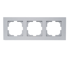 Рамка 3-м Arvia "Karen" серебро (20 03 2000 023)