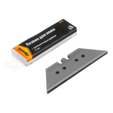 Лезвия 18мм трапеция прямые 5шт SPARTA 78976