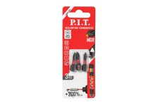 Бита PZ1x25мм ударная магнитная 3шт P.I.T. IMPACT ASDR01-25PZ1