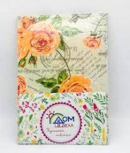 Скатерть вафельная 120х150 ДомВелл Винтажная роза 775/1