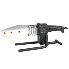 Аппарат для сварки труб ПВХ PIT PWM43-C1 (1,2кВт, кейс, стойка)