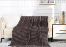 Плед велсофт в чемодане Orrizonte 011-OT 200х220 Cleo