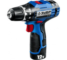 Шуруповерт ЗУБР DL-121-22 12В 2х2Ач Профессионал