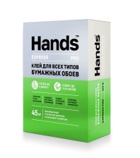 Клей для обоев Hands все типы бумажных обоев 160гр