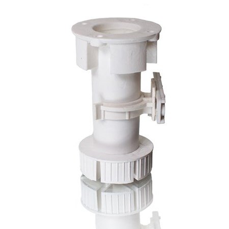 Опора кухонная регулируемая100-120(130)мм белая