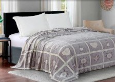 Плед велсофт в кольце Bamboo 139-pbe/CL 150х200 Cleo