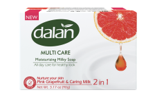 Мыло DALAN Multi Care 150гр 2в1 Грейпфрут Молоко