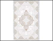 Ковер MARBELLA 6030A beige-beige 0,8х1,5м