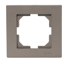 Рамка 1-м Arvia "Karen" антрацит (21 26 4000 021)