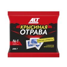 Приманка Крысиная отрава 200г эффект мумификации