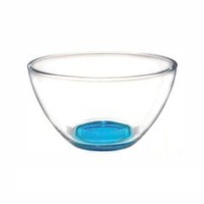 Салатник стекл Гладкий Лак микс 16 см С1425ЛМ