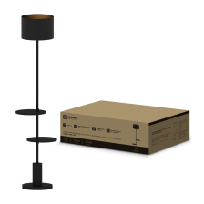 Торшер IN HOME THO09-2ПЕ27-BB USB-C  60W 1600x280  E27 2полки,черный